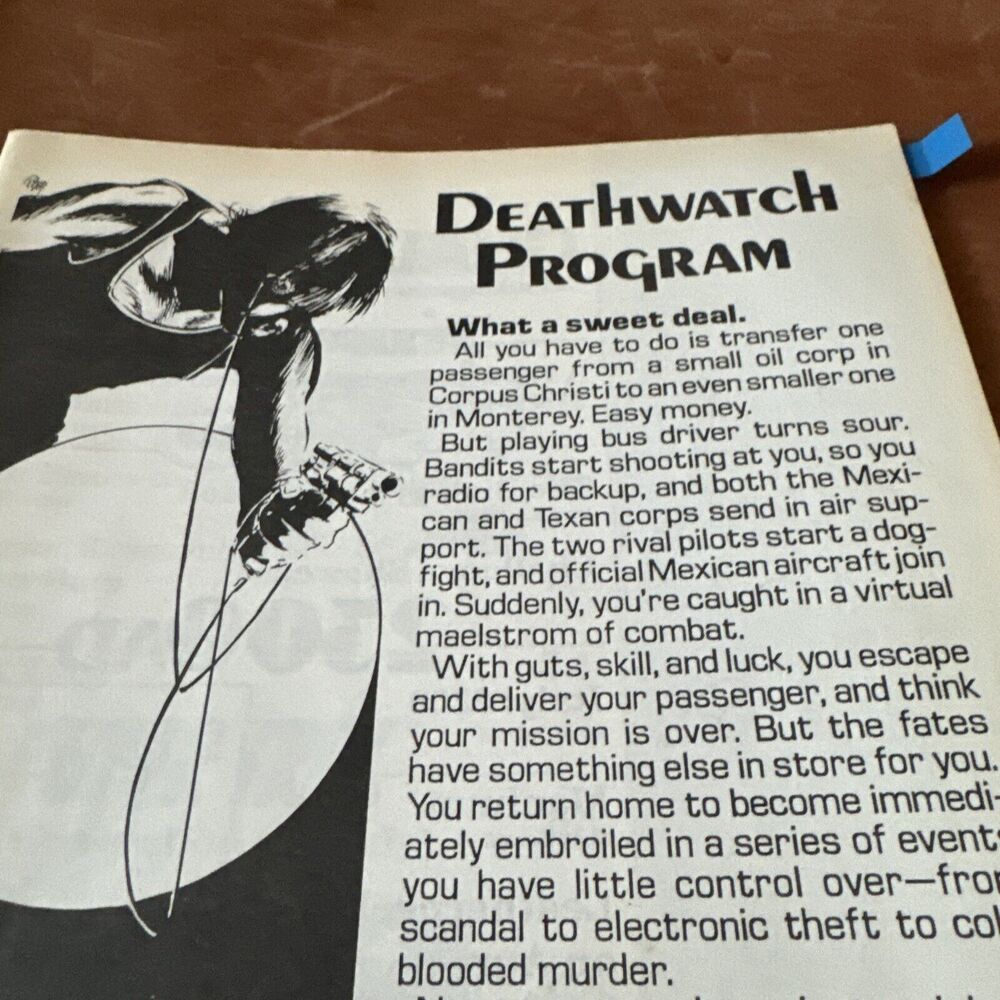 GDW 2300AD Rpg Deathwatch Program - Picture 4 of 6